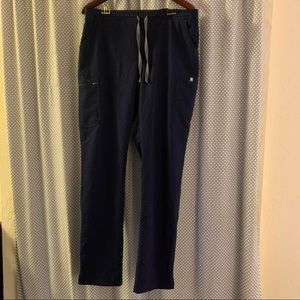 EUC Figs Navy Blue Yola Skinny Scrub Pants